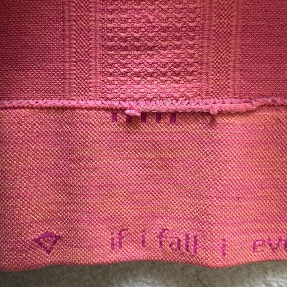 Ivivva Girl Fastest Pullover Pink Orange Ombre Fly Tech Mock Neck Turtleneck 12 - Picture 6 of 9